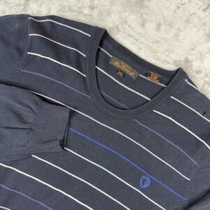 Ben Sherman Men's Navy Blue Sweater Size XXL Long Sleeve